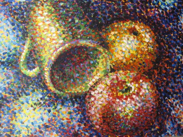 Пуантилизм Ван Гог