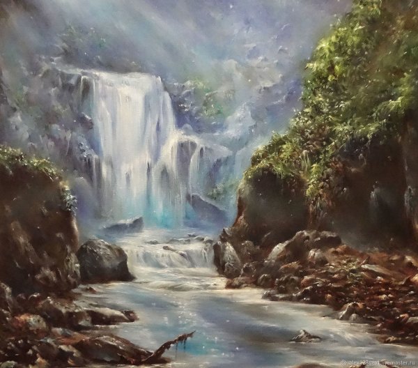 Вриндаван водопады картины