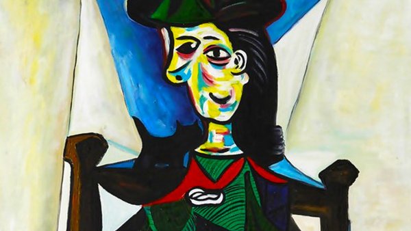 Пикассо портрет Доры Маар с кошкой