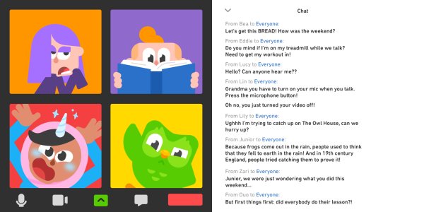 Дуолинго персонажи