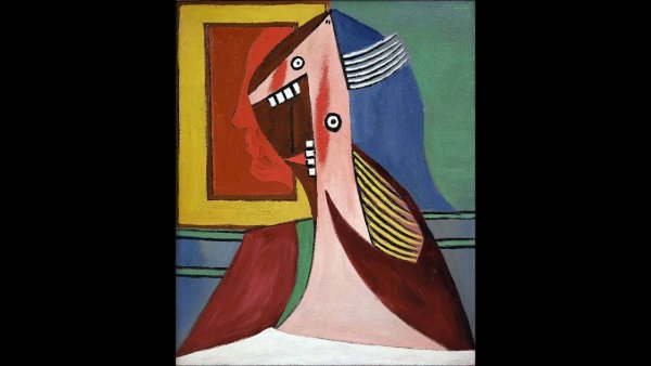 Пикассо бюст женщины и автопортрет 1929