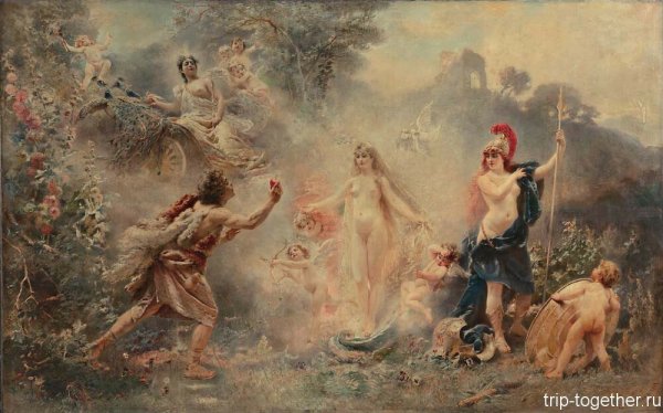 Константин Маковский суд Париса