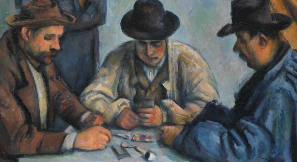 Поль Сезанн картежники