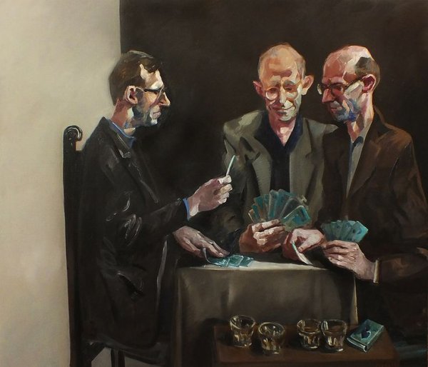 "Игроки в карты" Бартоломео Манфреди