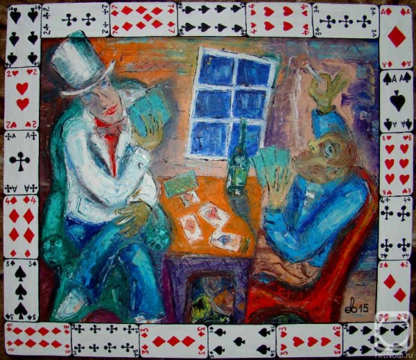 Васнецов преферанс картина