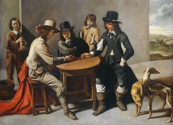 Игроки в карты поля Сезанна