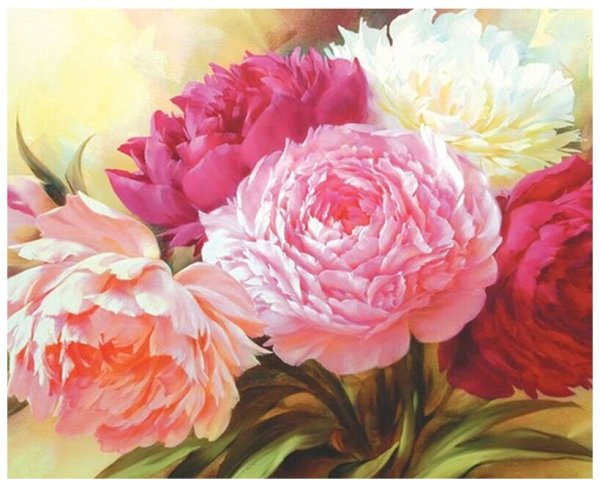 Игорь Левашов картины пионы