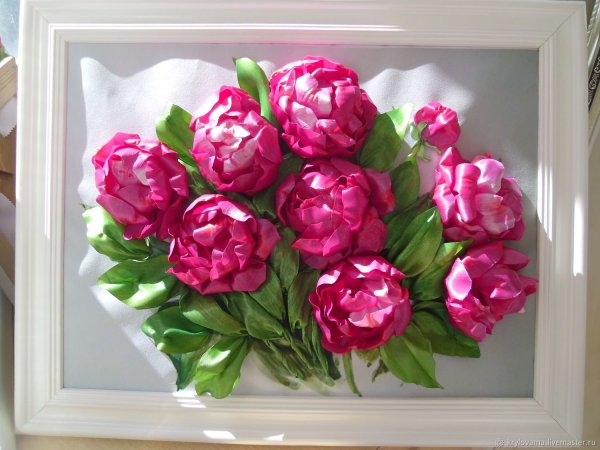 Картины с пионами по фен-шуй