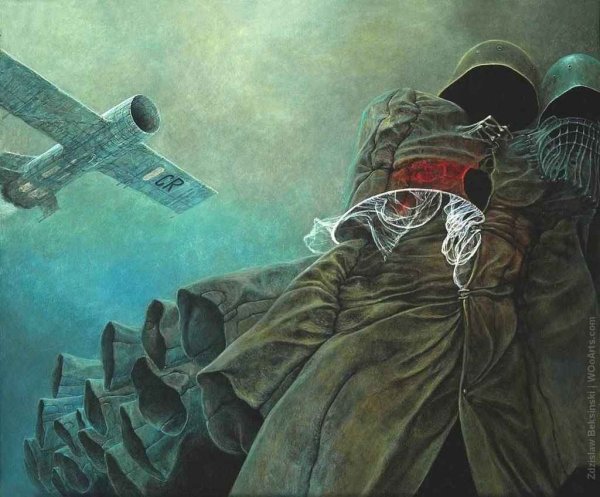 Художника Здзислава Бексиньского (Zdzisław Beksiński, 1929 - 2005)