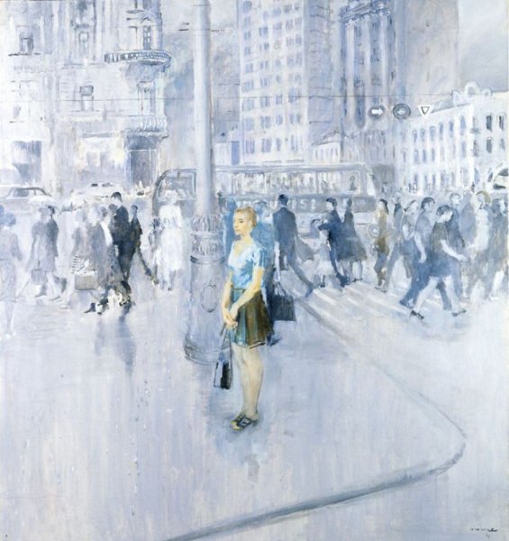 Юрий Пименов картины дождь