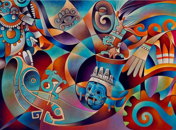 Рикардо Чавес Мендес абстракция