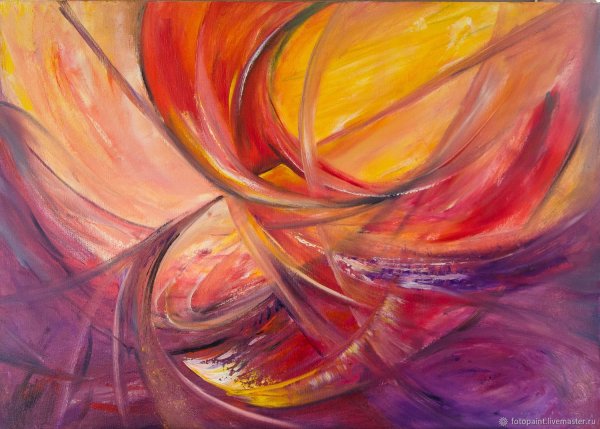 Абстракция маслом