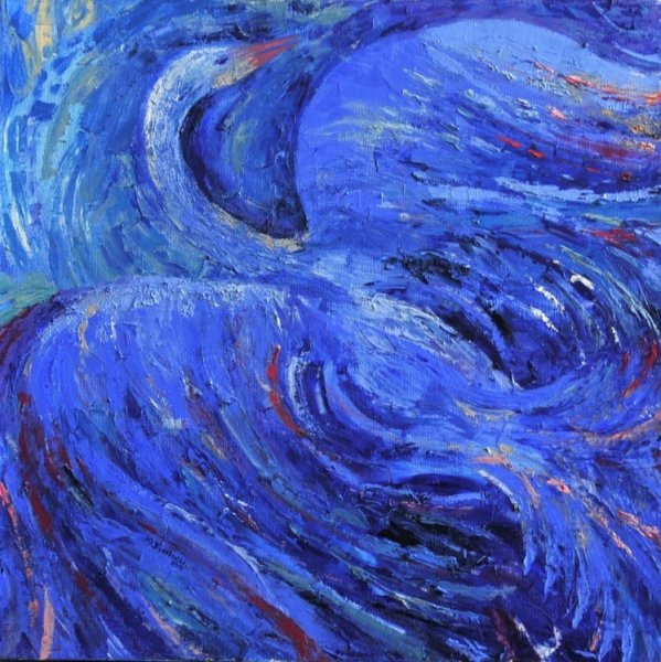 Синий цвет в живописи