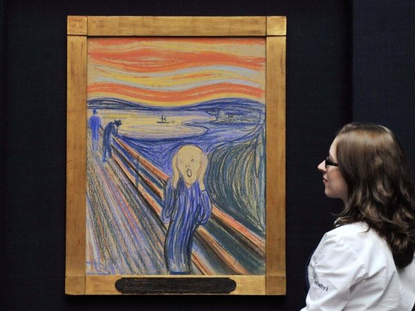 Эдвард Мунк крик