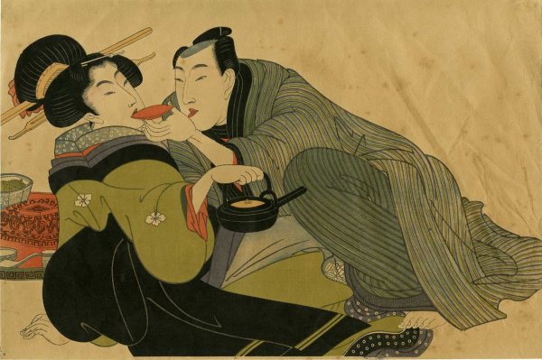 Сенга японская гравюра