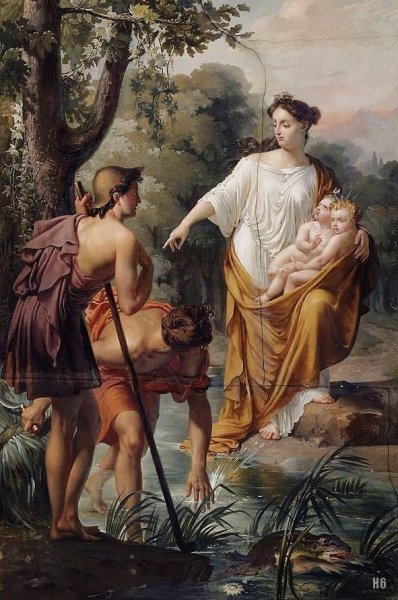 Живопись Латона Аполлон и Артемида