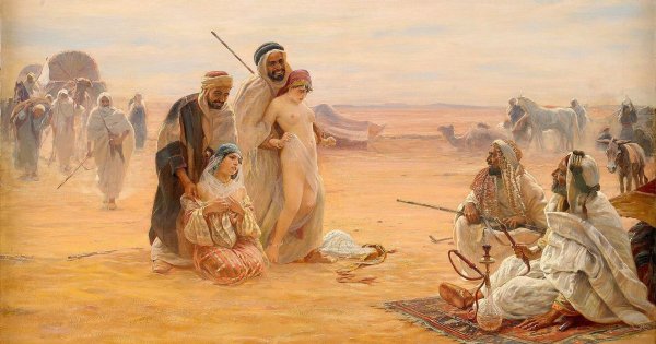 Жан-Леон Жером арабский рынок наложниц