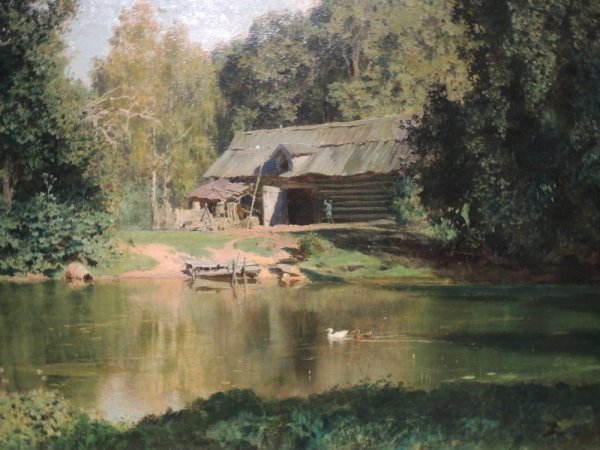 Поленов Василий Дмитриевич. Деревня Окулова гора