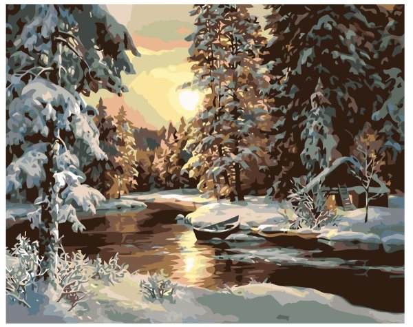 Михаил Сатаров зимний пейзаж