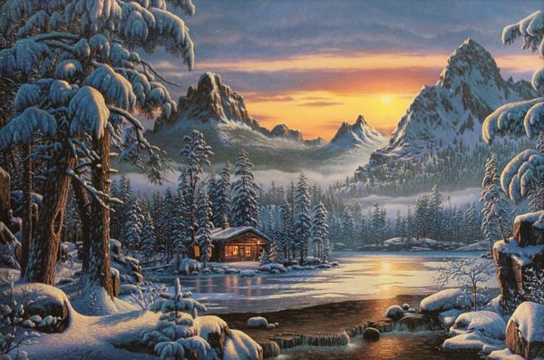 Северное сияние Kim Norlien