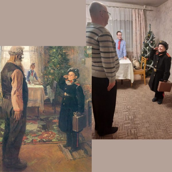 Ф.П.Решетникова "прибыл на каникулы"