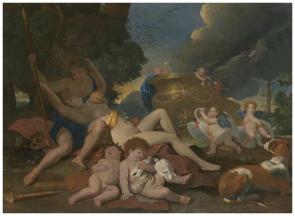 Никола Пуссен Венера и адонис