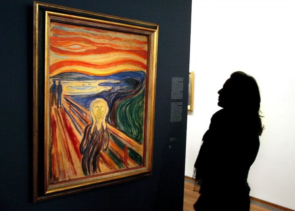 Эдвард Мунк крик