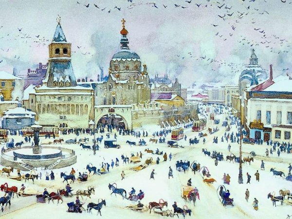 Юон Константин Федорович картины