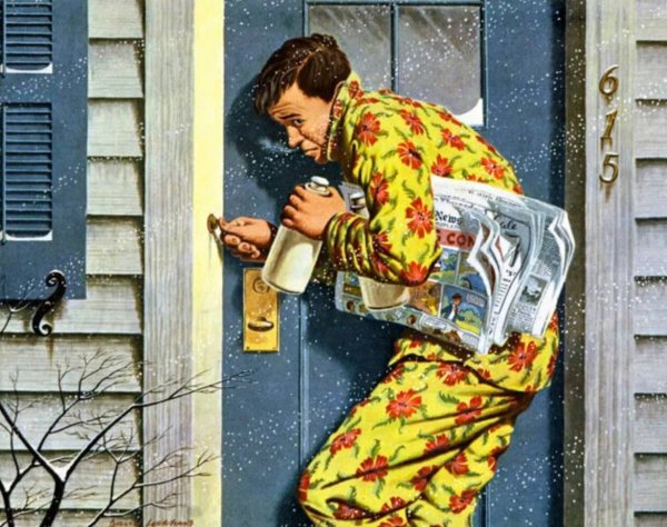 Нельзя открывать дверь незнакомым людям