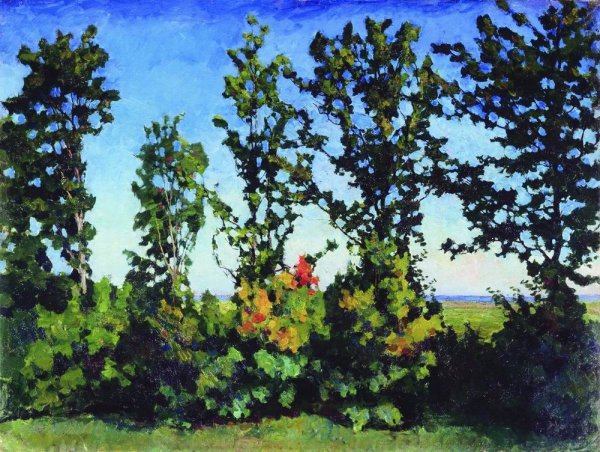 Грабарь весенний ветерок