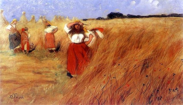 Венецианов сенокос