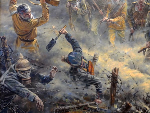 Крепость Осовец атака мертвецов