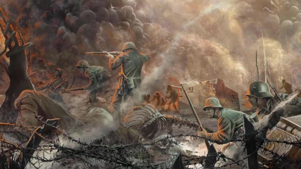 Крепость Осовец атака мертвецов