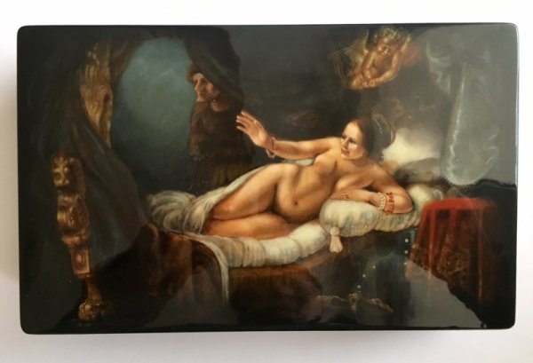 Даная Рембрандт картина