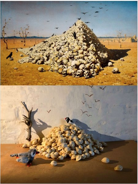 Картина Василия Верещагина апофеоз войны