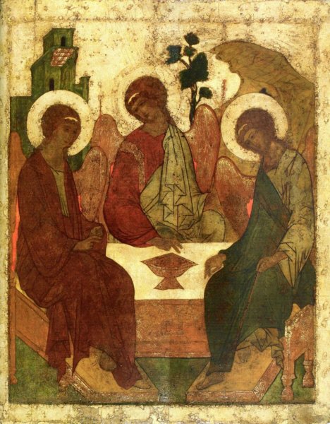 Андрей рублёв Троица