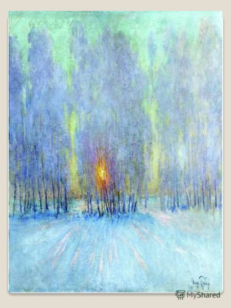 Игорь Эммануилович Грабарь сказка инея и восходящего солнца