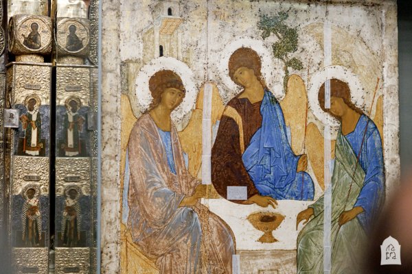 Икона Троица Андрея Рублева