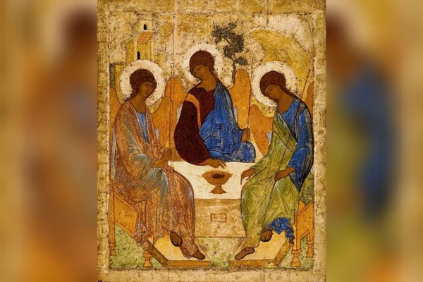 Андрей рублёв. Троица.1411.