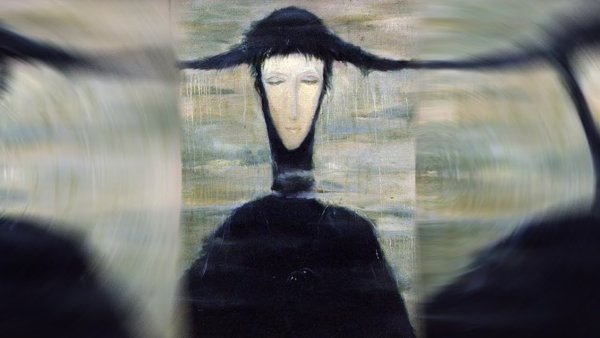 Картина женщина дождя Автор Светлана Телец