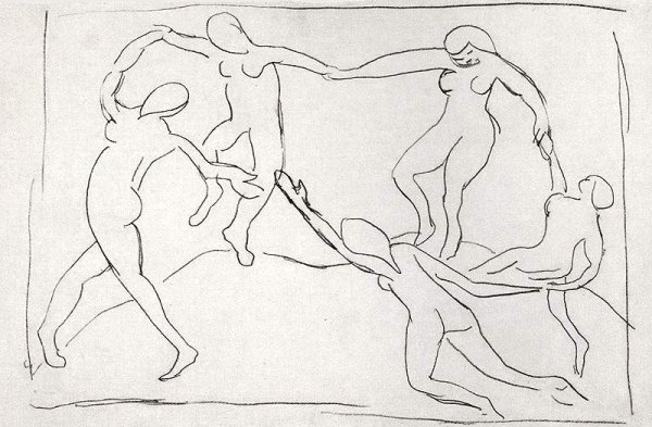 Матисс танец 1909