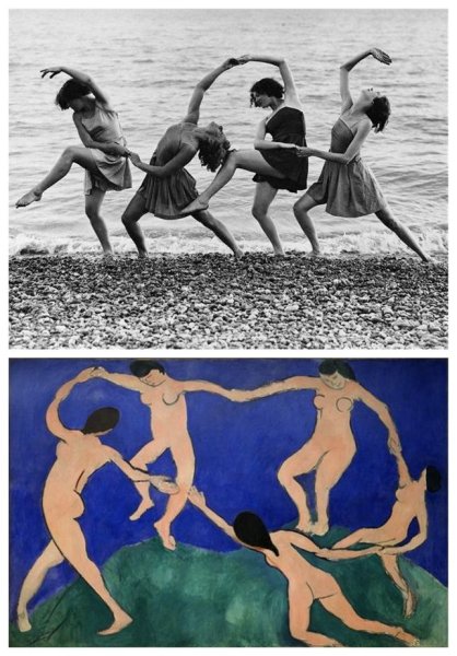 Матисс танец картина