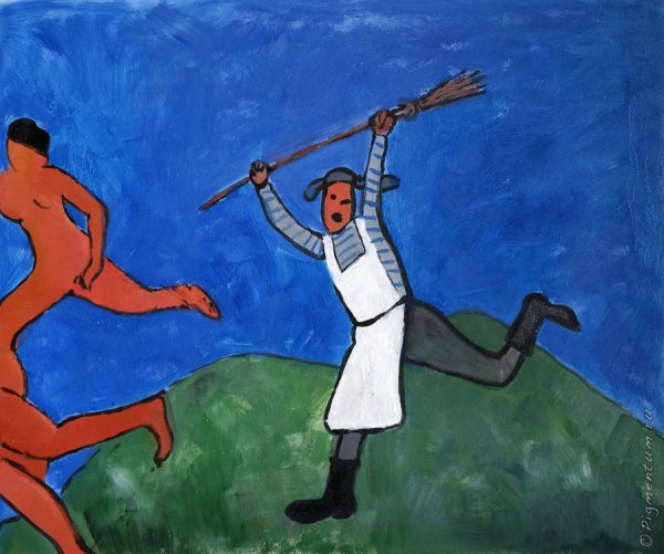 Матисс танец дворник