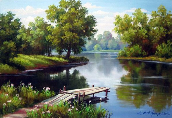 Самарская Елена художник картины