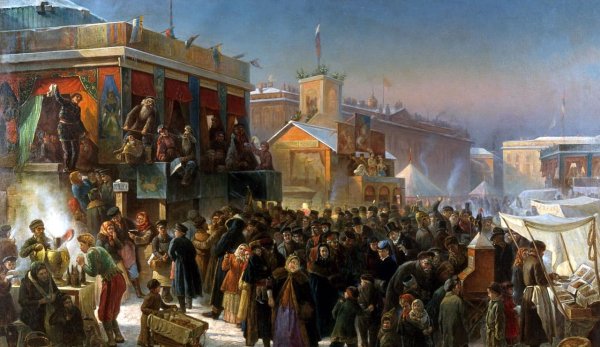 Маковский Константин Егорович Масленица