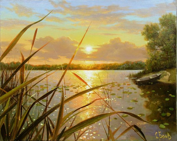 Художник боев Сергей Юрьевич пейзажи