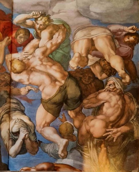 Микеланджело фрески Сикстинской капеллы