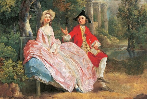 Томас Гейнсборо портрет мистера и миссис Эндрюс