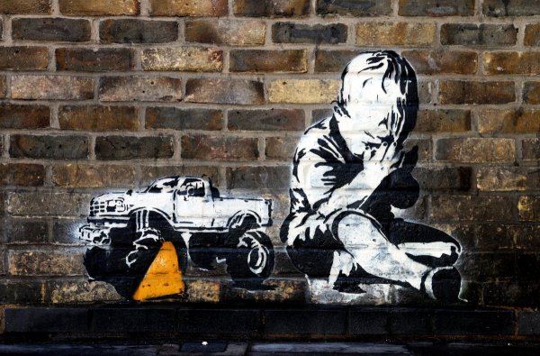 Английский художник Бэнкси