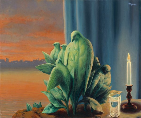 Рене Магритт препятствие пустоты 1965